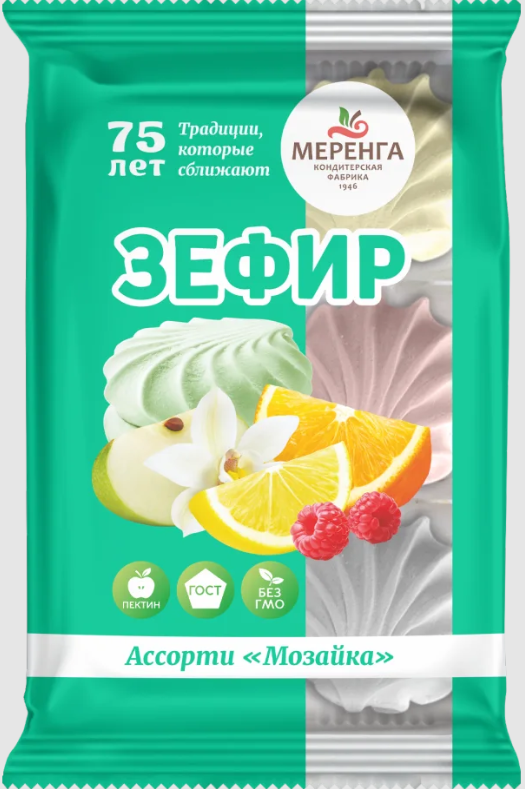  Меренга Зефир Мозайка, 270г  в Евпатории