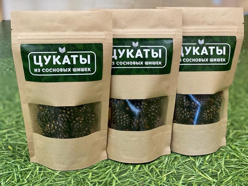  Цукаты из сосновых шишек 100г  в Евпатории