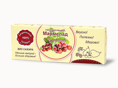  Мармелад натуральный "Брусника" 140г в Евпатории