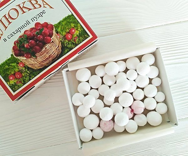  Клюква в сахаре 125г в Евпатории